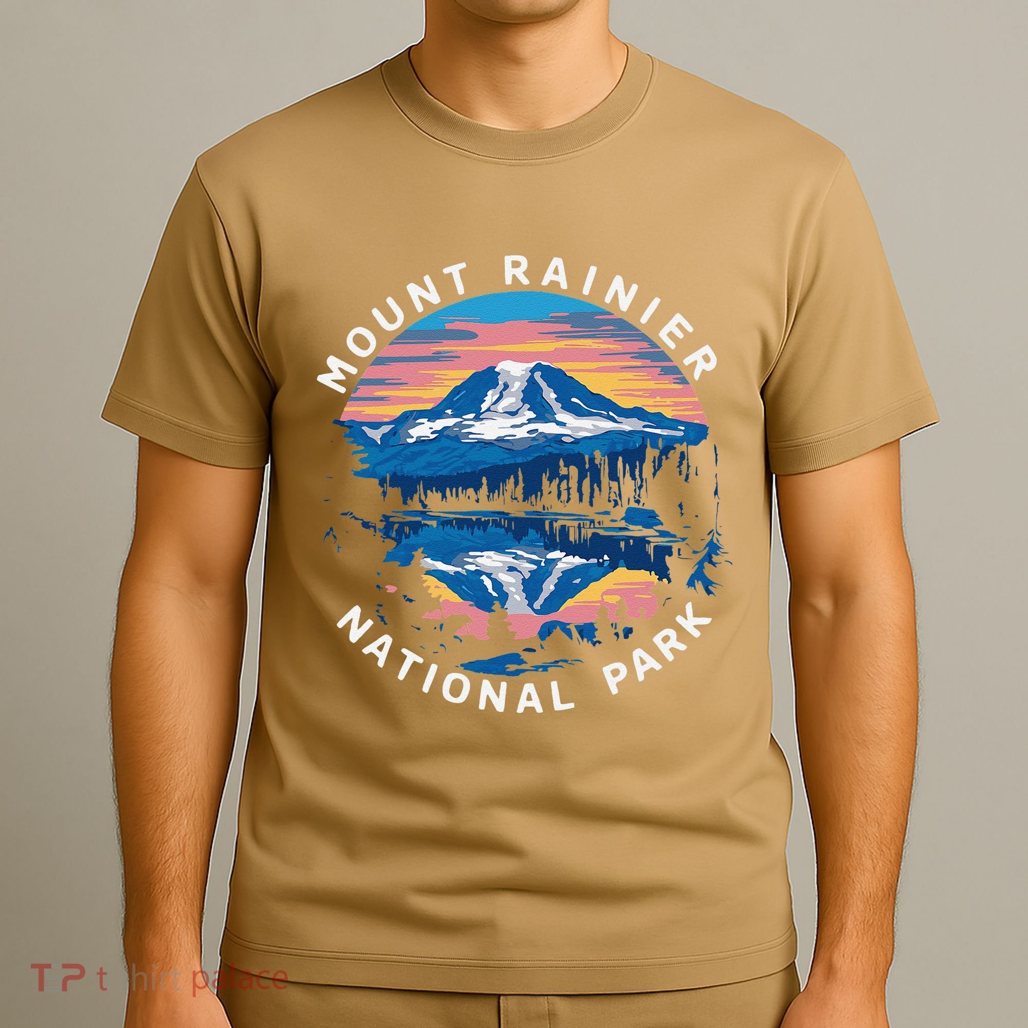 Mount Rainier Hiking Road Trip Seattle T-Shirt
