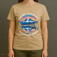Mount Rainier Hiking Road Trip Seattle T-Shirt thumb 4