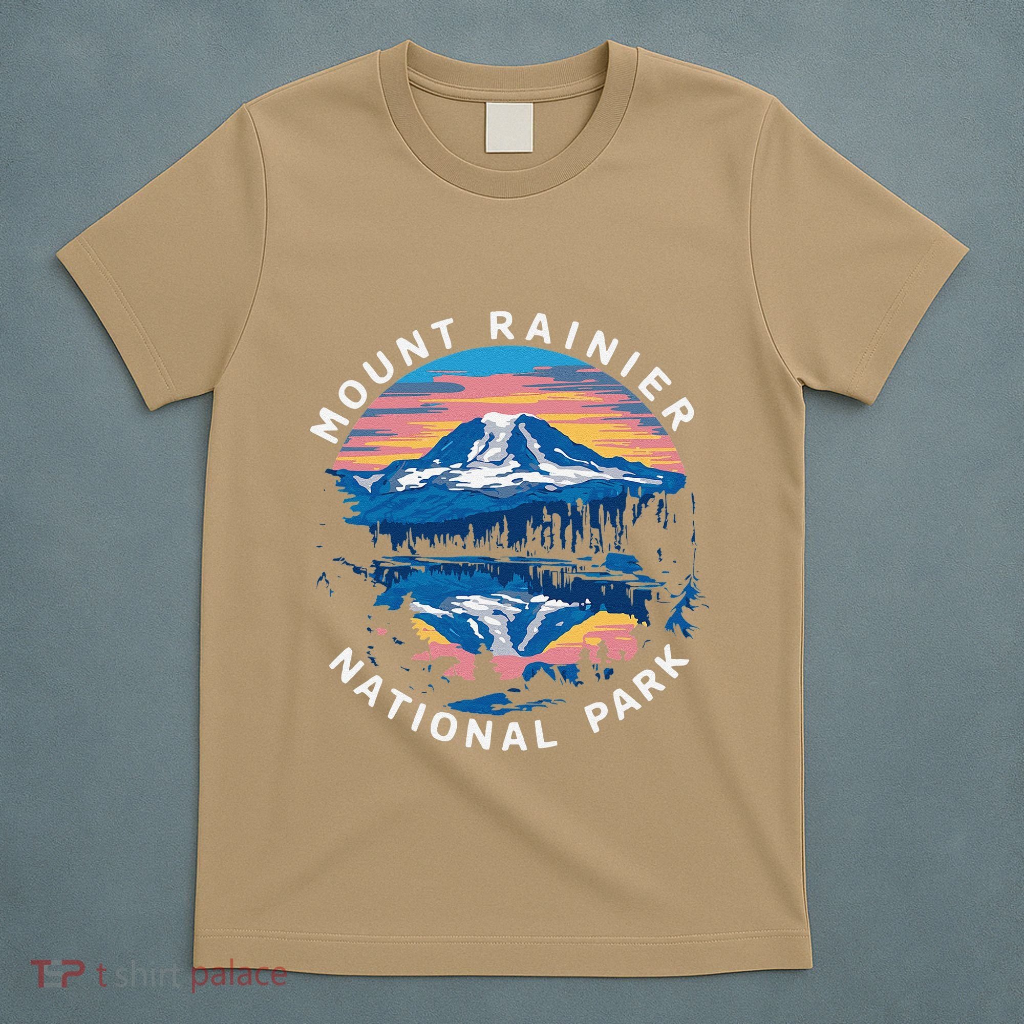 Mount Rainier Hiking Road Trip Seattle T-Shirt