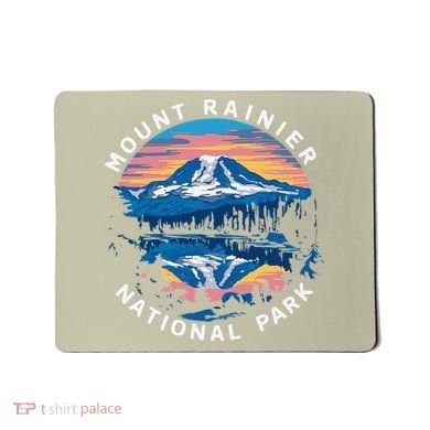 Mount Rainier Hiking Road Trip Seattle Mousepad