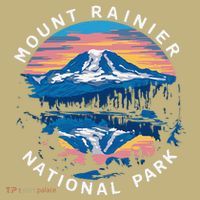Mount Rainier Hiking Road Trip Seattle Mousepad thumb 1