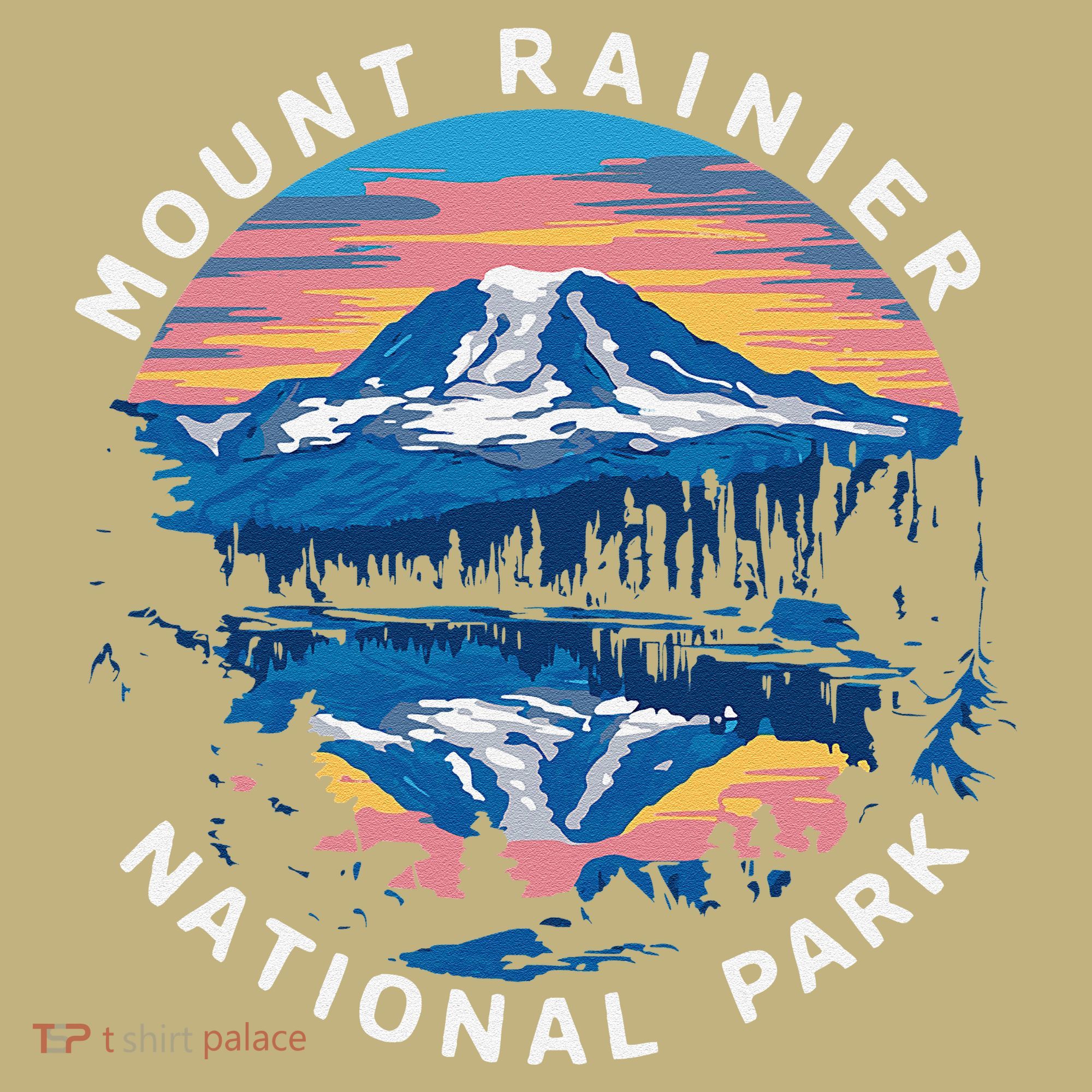 Mount Rainier Hiking Road Trip Seattle Mousepad