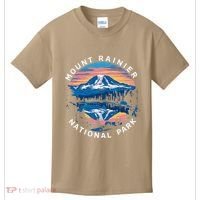 Mount Rainier Hiking Road Trip Seattle Kids T-Shirt thumb 0