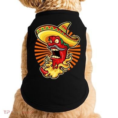 Mexican Red Hot Chili Pepper Doggie Tank