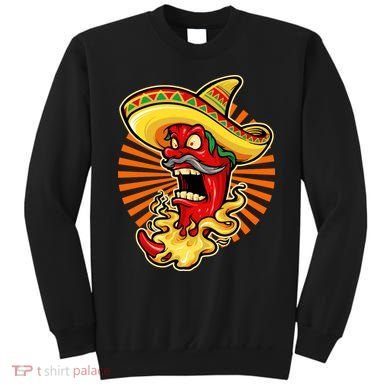 Mexican Red Hot Chili Pepper Sweatshirt