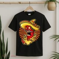 Mexican Red Hot Chili Pepper T-Shirt thumb 2
