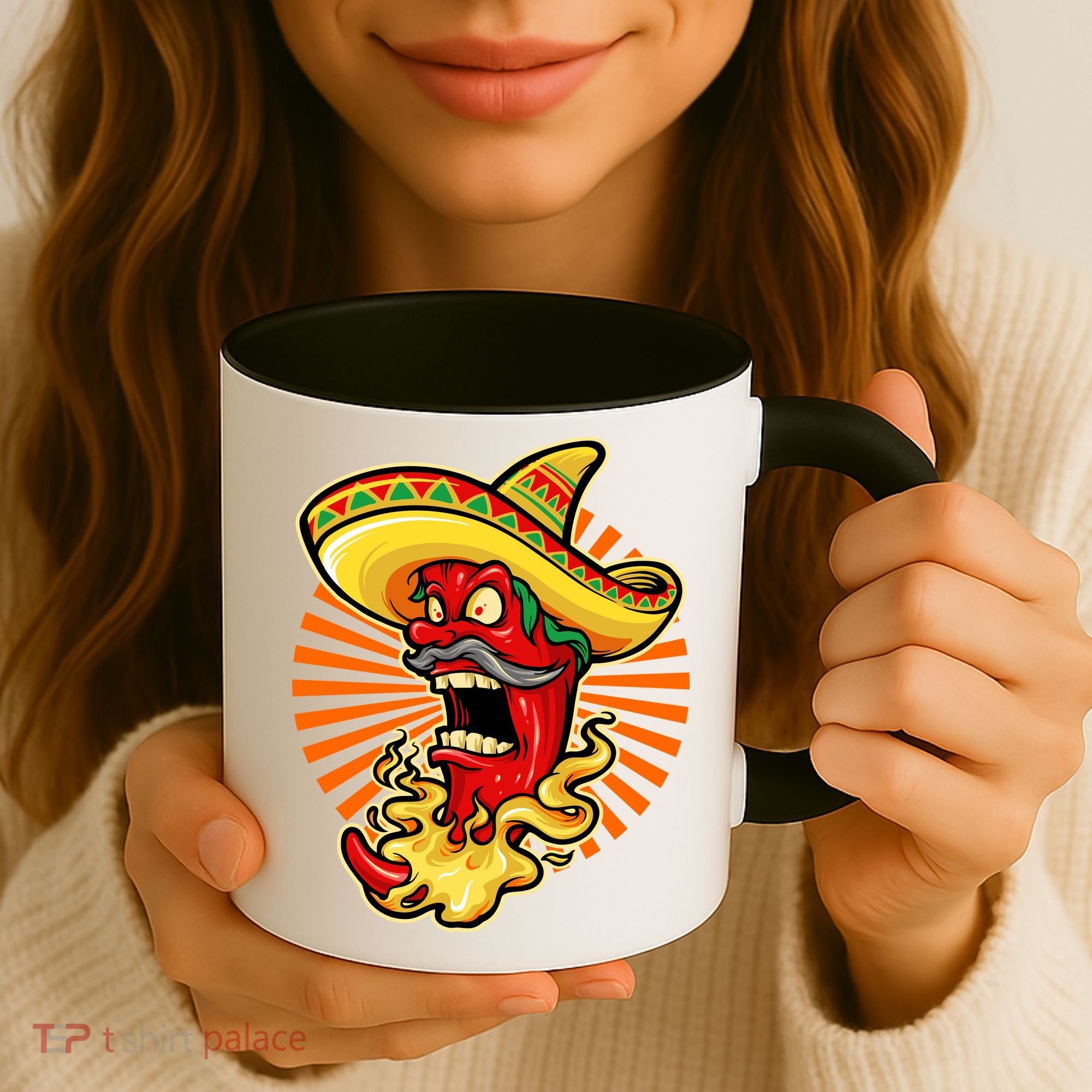 Mexican Red Hot Chili Pepper Coffee Mug