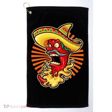 Mexican Red Hot Chili Pepper Golf Towel