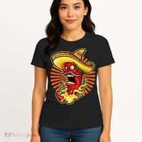 Mexican Red Hot Chili Pepper Women's T-Shirt thumb 4