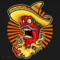 Mexican Red Hot Chili Pepper Kids Sweatshirt thumb 2