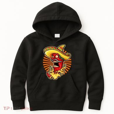 Mexican Red Hot Chili Pepper Kids Hoodie