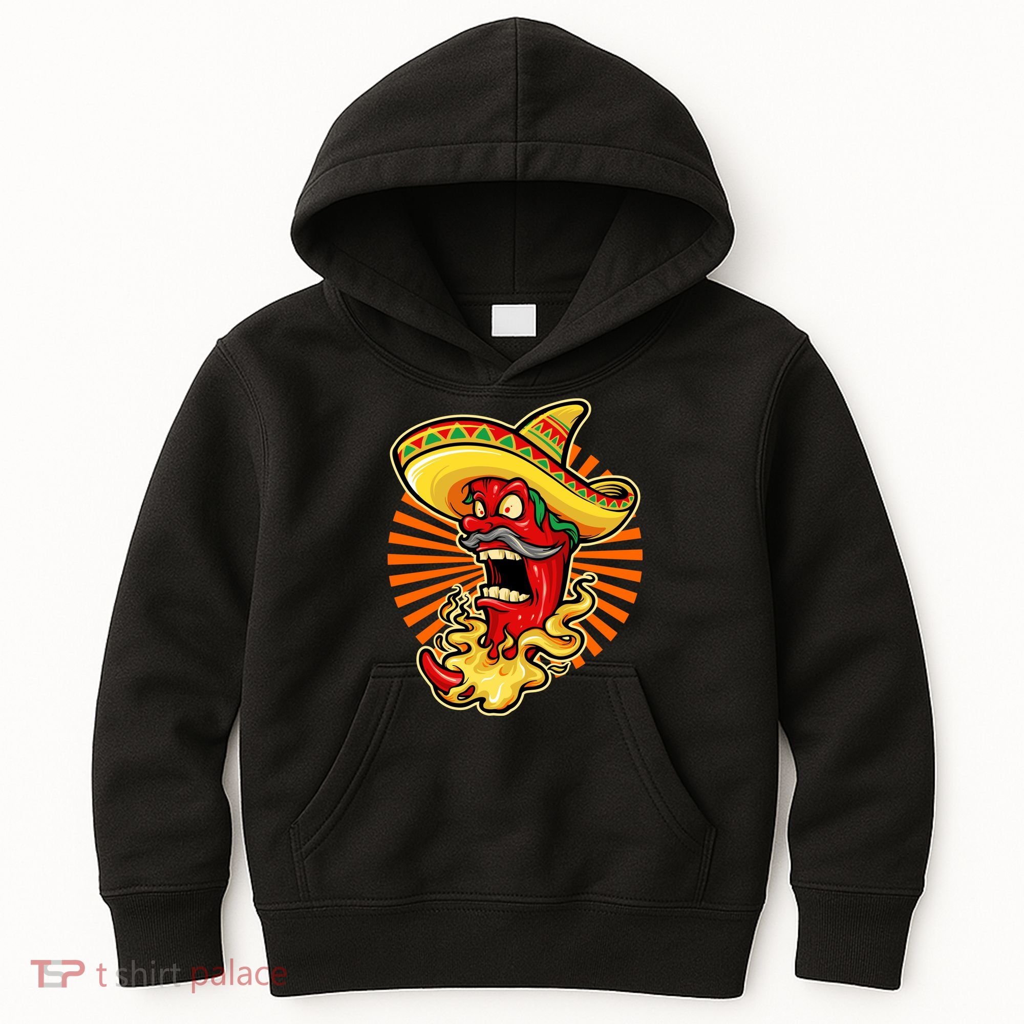 Mexican Red Hot Chili Pepper Kids Hoodie
