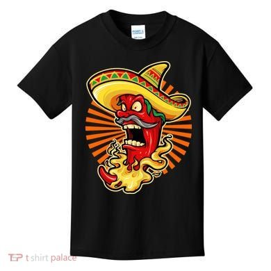 Mexican Red Hot Chili Pepper Kids T-Shirt
