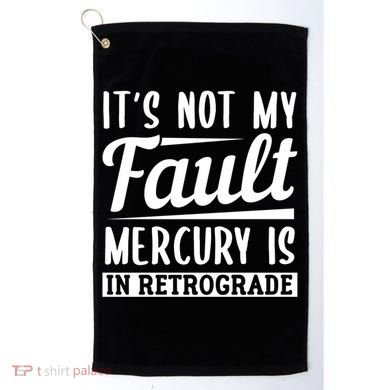 Mercury Retrograde Horoscope Astrology Great Gift Golf Towel