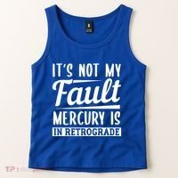 Mercury Retrograde Horoscope Astrology Great Gift Tank Top thumb 2