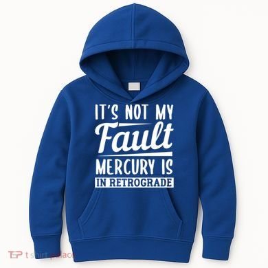 Mercury Retrograde Horoscope Astrology Great Gift Kids Hoodie