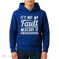 Mercury Retrograde Horoscope Astrology Great Gift Kids Hoodie thumb 4