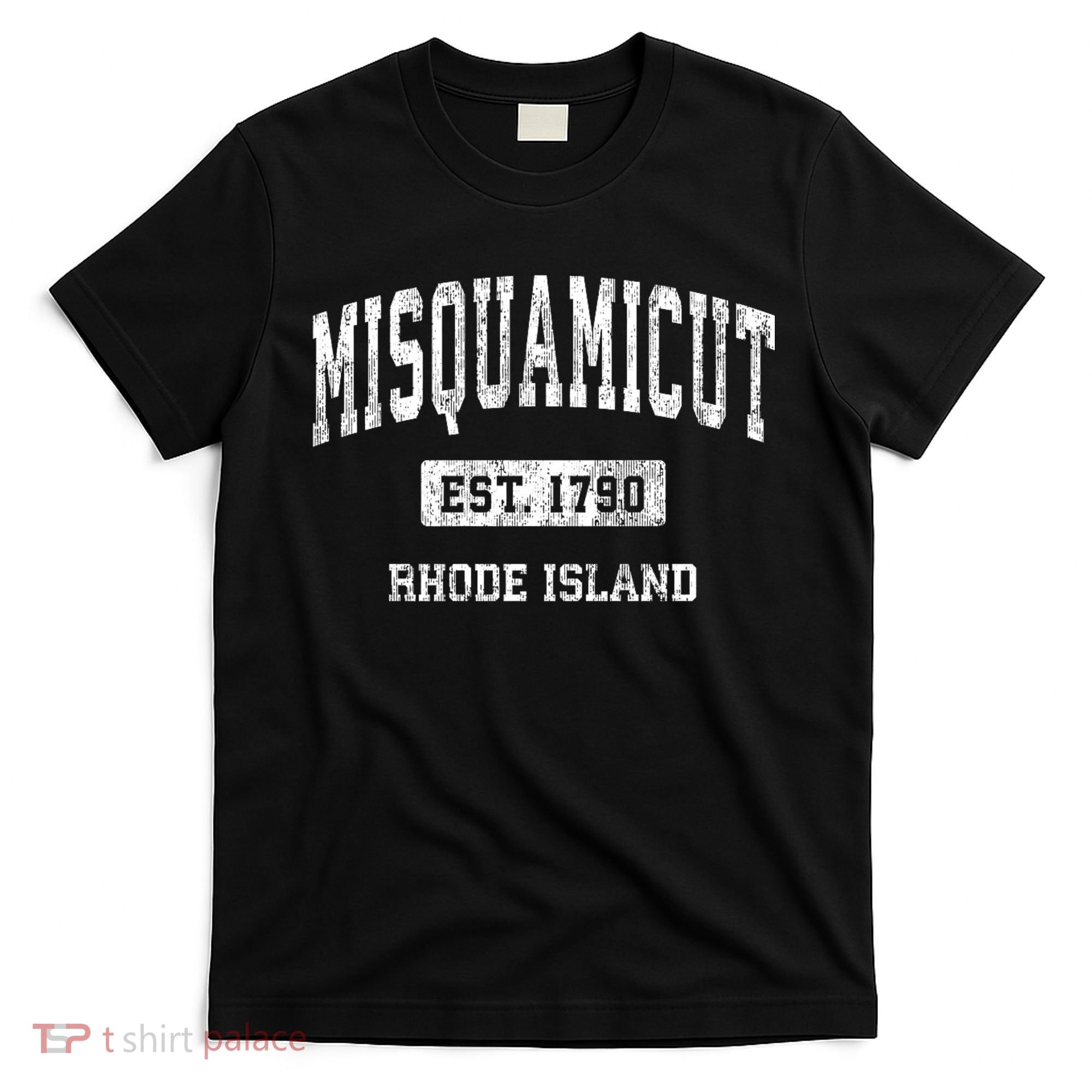 Misquamicut Rhode Island Ri Vintage Athletic Sports T-Shirt