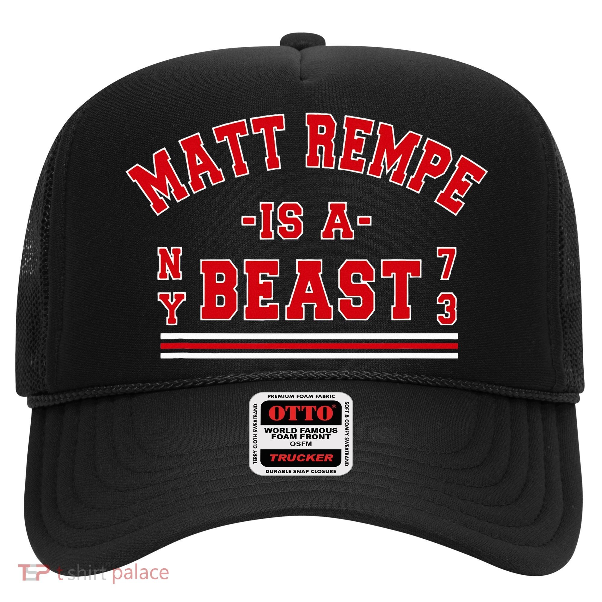 Matt Rempe Is A Beast Hat