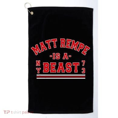 Matt Rempe Is A Beast Golf Towel