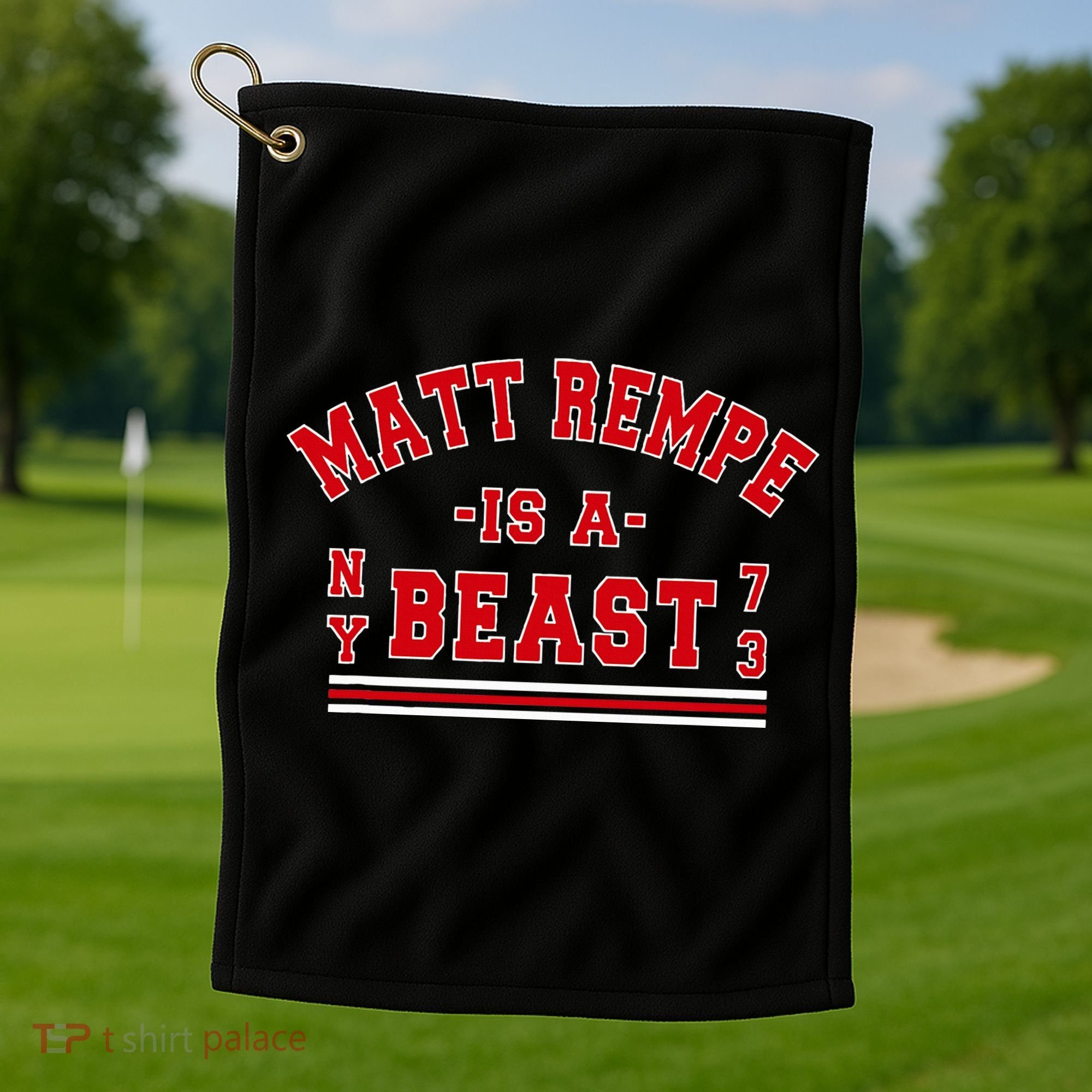 Matt Rempe Is A Beast Golf Towel