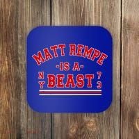 Matt Rempe Is A Beast Coaster thumb 0