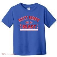 Matt Rempe Is A Beast Toddler T-Shirt thumb 0
