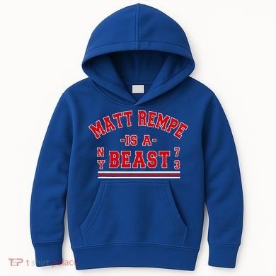 Matt Rempe Is A Beast Kids Hoodie