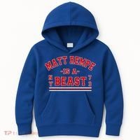 Matt Rempe Is A Beast Kids Hoodie thumb 0