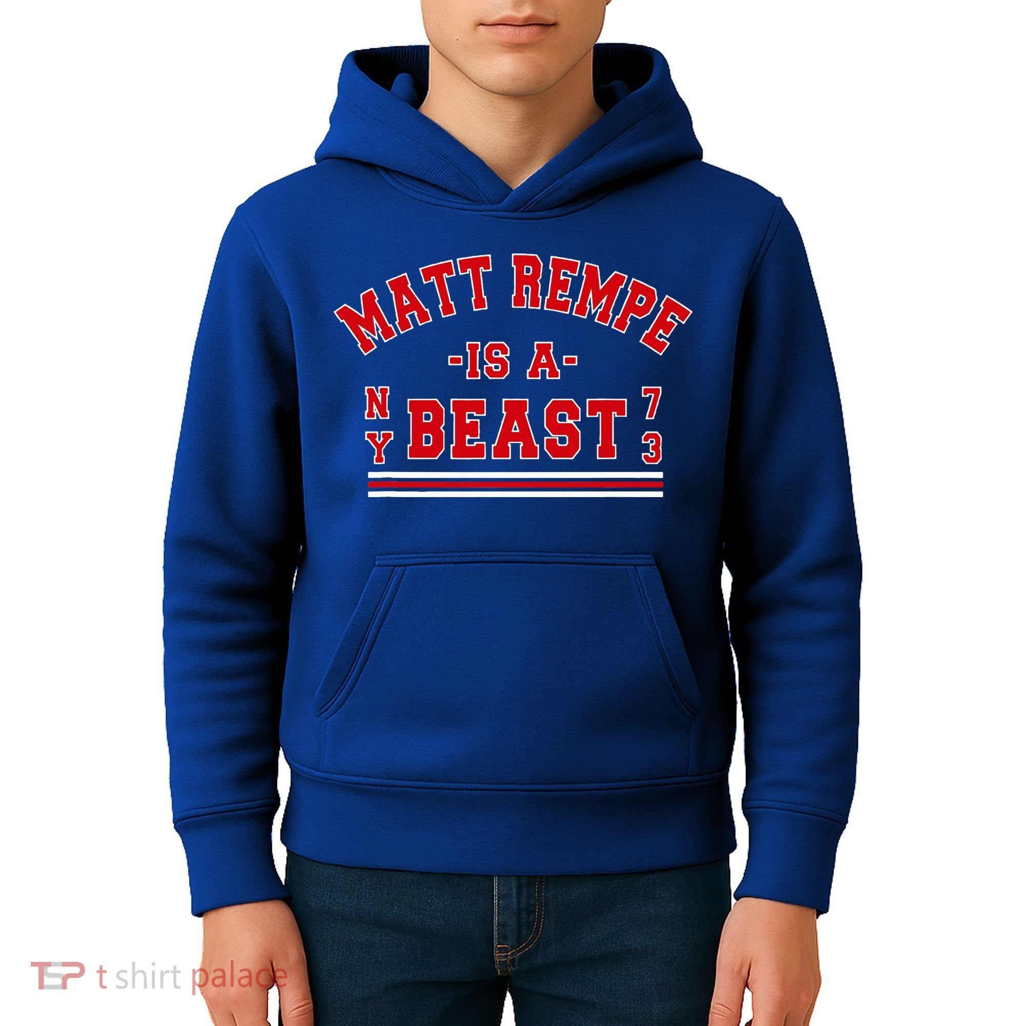 Matt Rempe Is A Beast Kids Hoodie