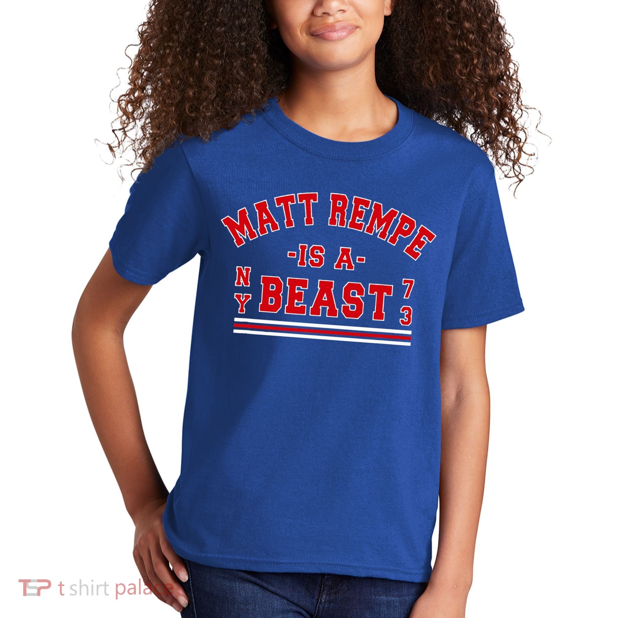 Matt Rempe Is A Beast Kids T-Shirt