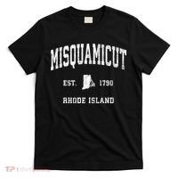 Misquamicut Rhode Island Ri Vintage Athletic Sports T-Shirt thumb 0