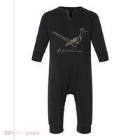 Minimalist Roadrunner Lover Distressed Infant Fleece One Piece thumb 0