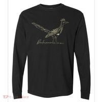 Minimalist Roadrunner Lover Distressed Comfort Colors Heavyweight Long Sleeve T-Shirt thumb 0