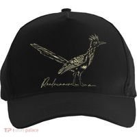 Minimalist Roadrunner Lover Distressed Five-Panel Snapback Cap thumb 0