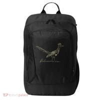Minimalist Roadrunner Lover Distressed City Backpack thumb 0