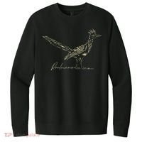 Minimalist Roadrunner Lover Distressed V.I.T. Fleece Crew Sweatshirt thumb 0