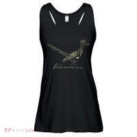 Minimalist Roadrunner Lover Distressed Ladies Essential Flowy Tank thumb 0