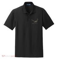 Minimalist Roadrunner Lover Distressed Dry Zone Grid Polo thumb 0