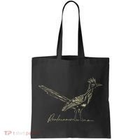 Minimalist Roadrunner Lover Distressed Tote Bag thumb 0