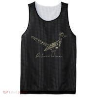 Minimalist Roadrunner Lover Distressed Mesh Reversible Basketball Jersey Tank thumb 0