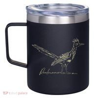 Minimalist Roadrunner Lover Distressed 12oz Stainless Steel Coffee Mug thumb 2