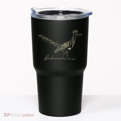Minimalist Roadrunner Lover Distressed Tumbler