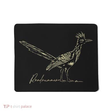 Minimalist Roadrunner Lover Distressed Mousepad