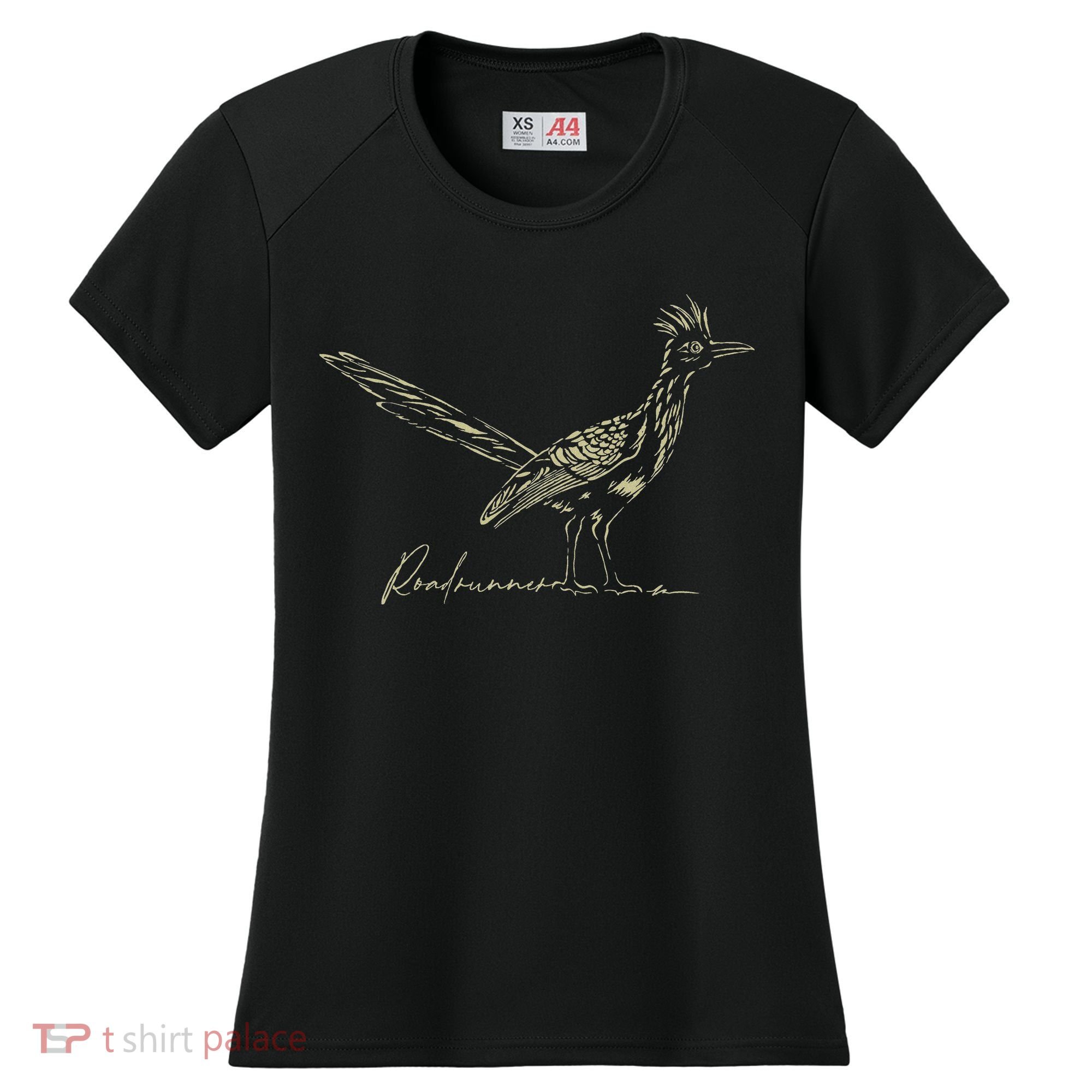 Minimalist Roadrunner Lover Distressed Women's Cooling Performance Crew T-Shirt