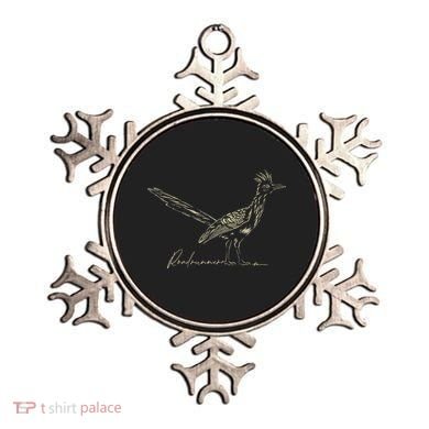 Minimalist Roadrunner Lover Distressed Ornament