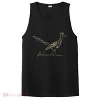 Minimalist Roadrunner Lover Distressed PosiCharge Competitor Tank thumb 0