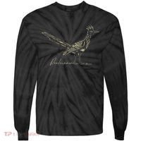 Minimalist Roadrunner Lover Distressed Tie-Dye Long Sleeve Shirt thumb 0