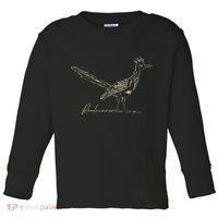 Minimalist Roadrunner Lover Distressed Toddler Long Sleeve Shirt thumb 0