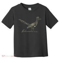Minimalist Roadrunner Lover Distressed Toddler T-Shirt thumb 0
